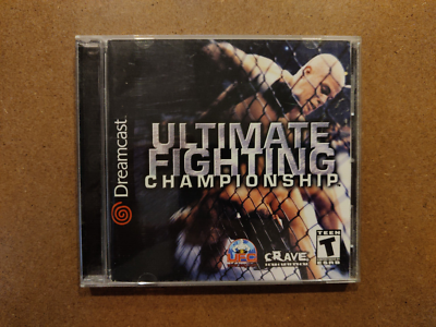Ultimate Fighting Championship UFC - Sega Dreamcast DC - NTSC U