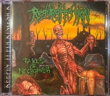 Regurgitation - Tales Of Necrophilia CD/2024 LIVIDITY LIMBSPLITTER MEATHOOK ETD