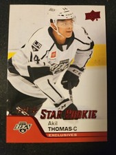 20-21 Akil Thomas Exclusive Star Rookie # /100 🔥🔥🔥🔥 Los Angeles Kings 