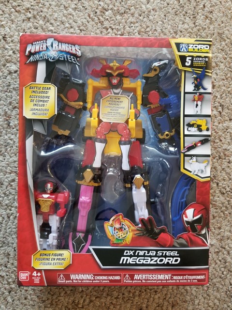 power rangers 43596 ninja steel deluxe megazord