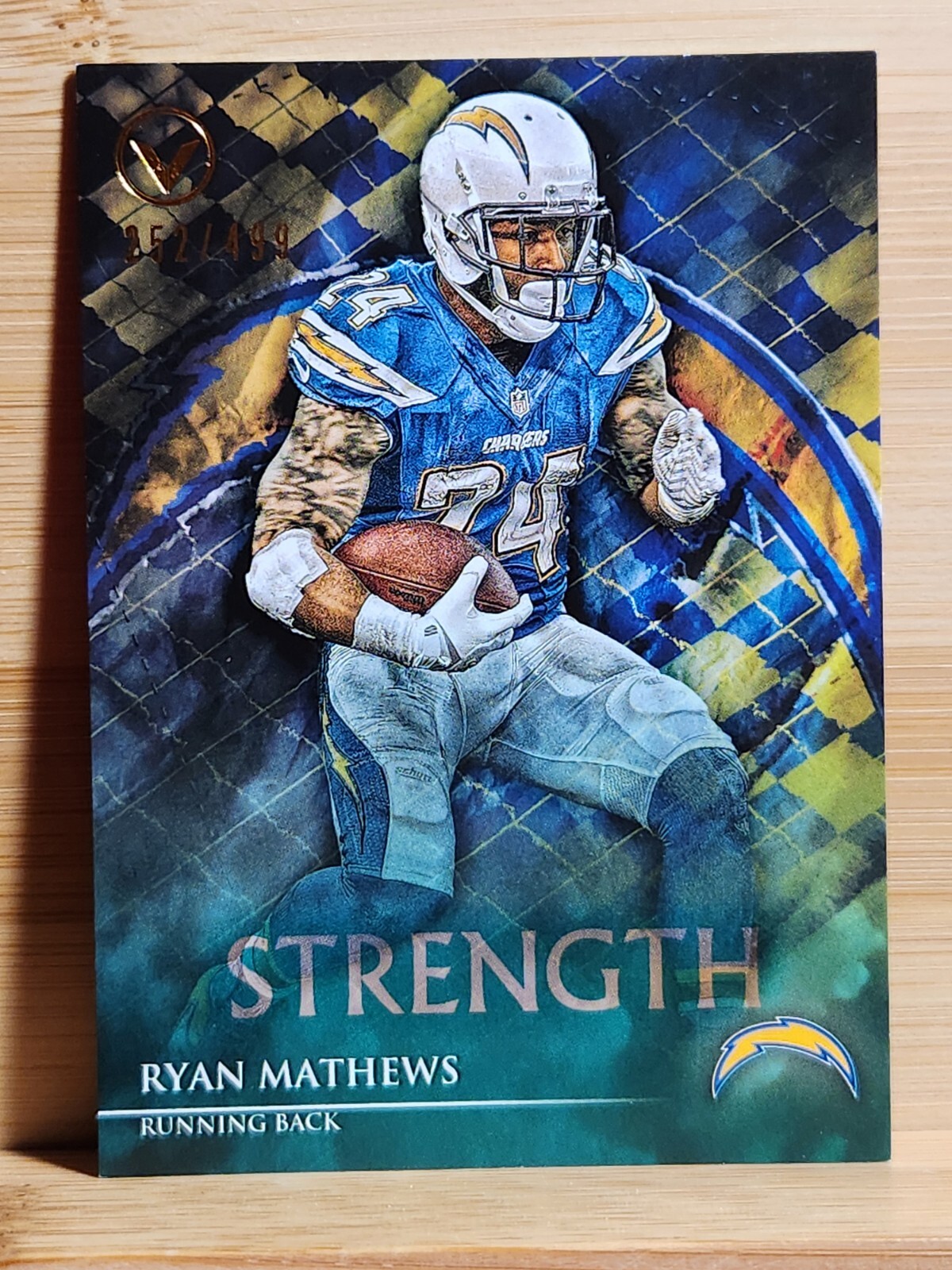 2014 Topps Valor - Strength #47 Ryan Mathews /499