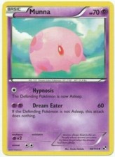 POKEMON CARD MUNNA 48/114 NO 517 DREAM EATER POKEMON TCG CCG