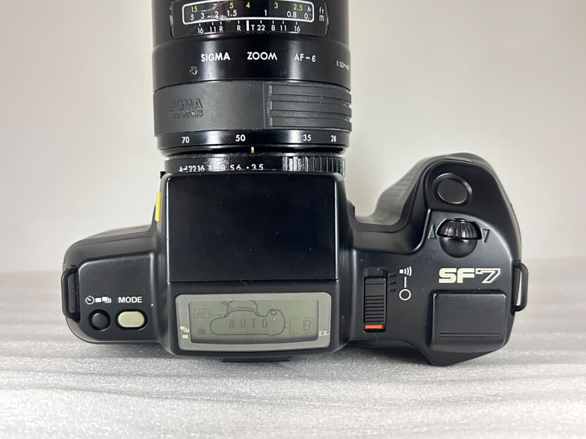 Near Mint] Pentax SF7 35mm Film Camera w SIGMA Zoom 28-70mm F3.5