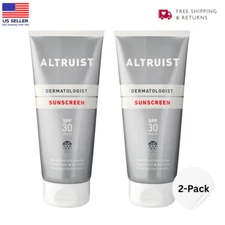 Altruist Dermatologist Sunscreen  Spf 30 Protection Pack of 2 200 ml EXP. 6/2026