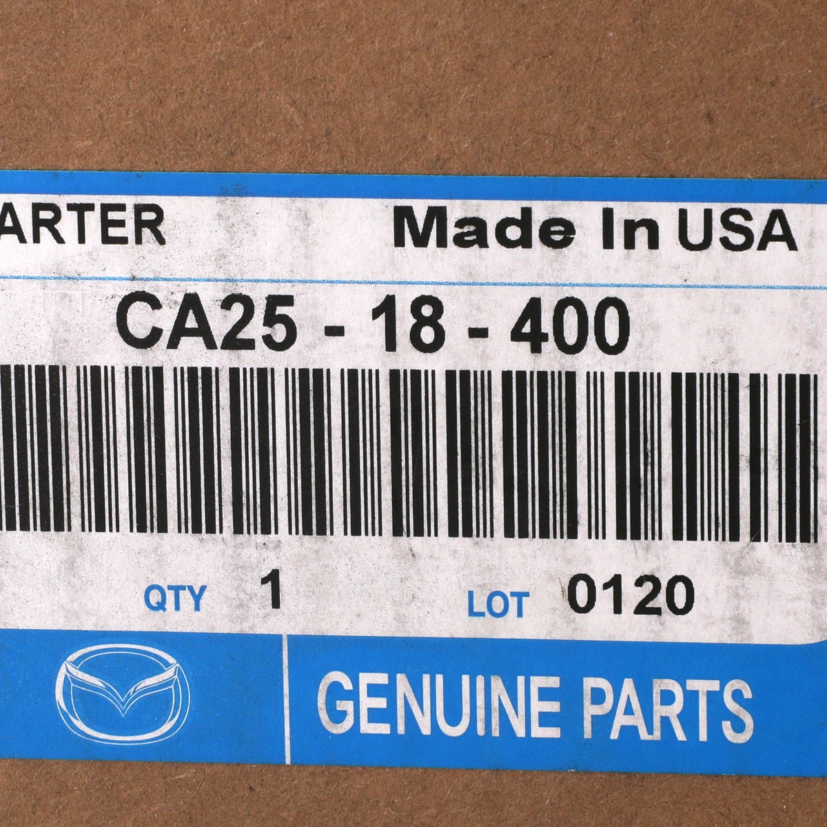 2011-2013 Mazda Mazda6 Starter Motor CA2518400 1518986 for sale