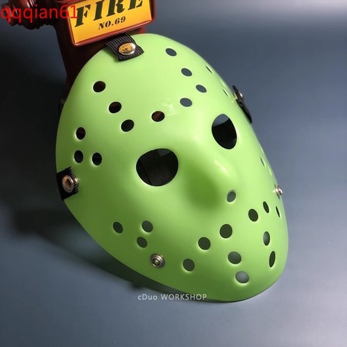 Jason Voorhees Friday The 13th Horror Mask Party Hockey Halloween Cosplay Prop - Picture 7 of 19