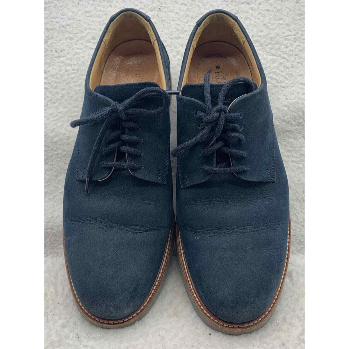 Samuel Hubbard Oxfords Mens 10 M Comfort Walking Shoes Navy 