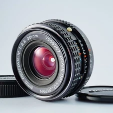 EX+5 SMC PENTAX M 28mm F/2.8 MF Wide Angle lens For K Mount From JAPAN