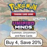 Pokémon - Unified Minds - Choose Your Card - Pikachu, Lucario, Lapras