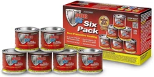 [6-Pack] POR-15 45006 (Gloss Black Rust Preventative Coating 4 oz Each)