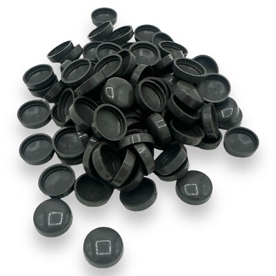 Domschraub Abdeckkappen Medium Slate, zweiteilig glänzend 10/12g Snap-Caps  Unicaps