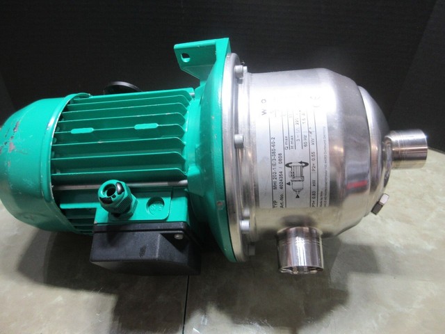 WILO PUMP MOTOR MHI 202-1/E/3-380-60-2 4024354/0808 MHI202-1/E/3-380-60 ...