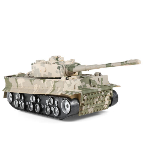 Remote Control Camouflage Pattern Battle Tank Toy Car For Kids Christmas Gift - Picture 7 of 11