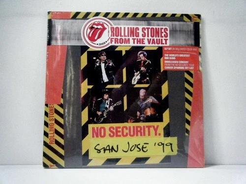THE ROLLING STONES Triple LP No Security Live San Jose 1999  Color vinyl SEALED!