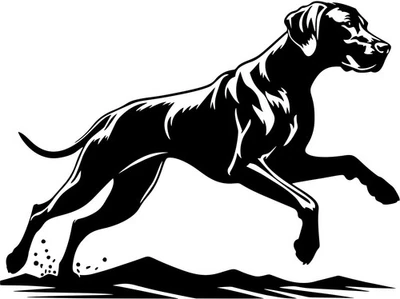 RHODESIAN RIDGEBACK Aufkleber Autoaufkleber Folienaufkleber Silhouette #89 - Bild 1 von 3