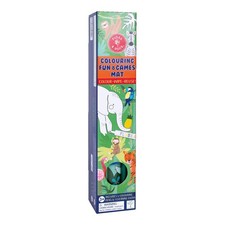 Floss and Rock Jungle Colouring Fun Silicone Mat 15.3x11.4in Arts  Crafts