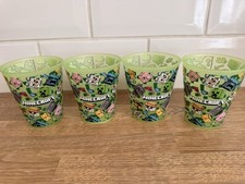 Minecraft Kids Plastic Cups Set of 4 BPA Free Officially Licensed Brand New