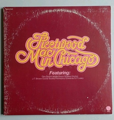 Fleetwood Mac In Chicago Vinyl LP Sire #SASH-3715-2 Otis Span Willie Dixon 2XLP