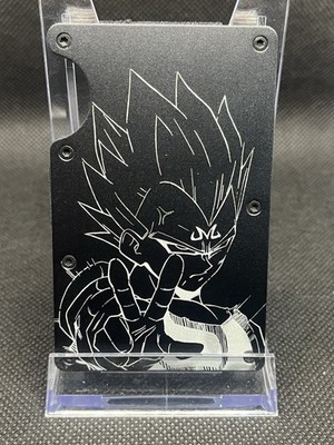 Majin Vegeta Metal Minimalist Wallet Card Case From Dragon Ball Z Anime