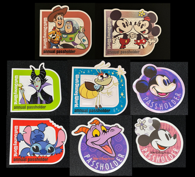 ★レア！レトロ★WDW★COMIC STRIP SERIES★ピンバッジ★ NEW Walt Disney World Annual Passholder Magnets - Pick a Favorite
