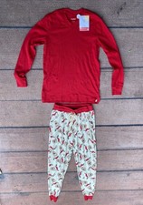 Burt  s bees new family pjs winter Christmas organic cotton matching pajamas