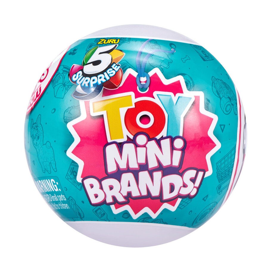 1x ZURU Surprise Toy Mini Brands Assorted Ball for sale online
