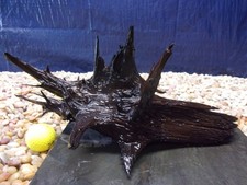 Medium Driftwood Mounted on Slate 07"x14"x08" Aquarium Reptile Natural Art