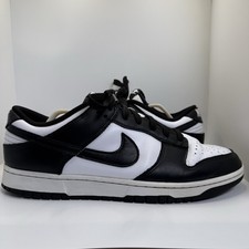 Size 13 - Nike Dunk Low Black White for sale online | eBay