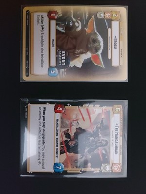 The Mandalorian Judge Promo + Grogu Event Exclusive-Star Wars Unlimited-Mint