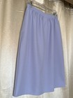 Graff Women's Size 14 Petite Straight Casual Midi Skirt Light Purple Vintage — photo 4
