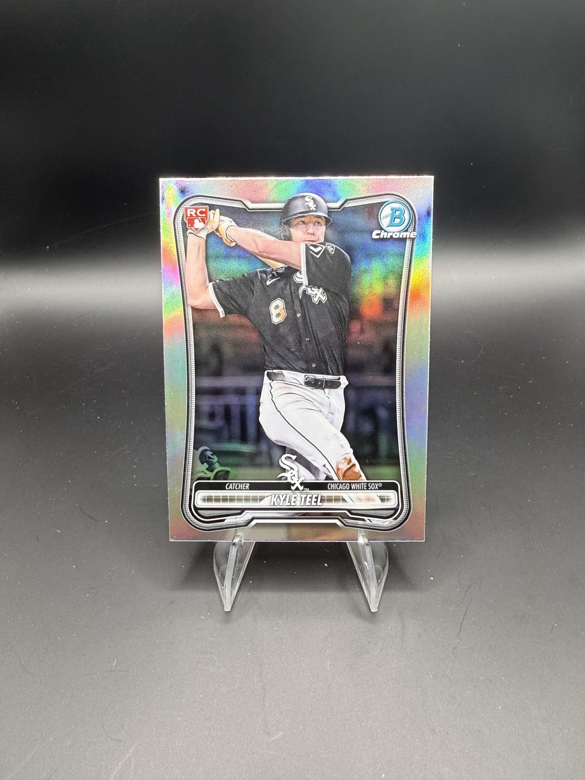 2026 Bowman #19 Kyle Teel Rookie Red RC Logo