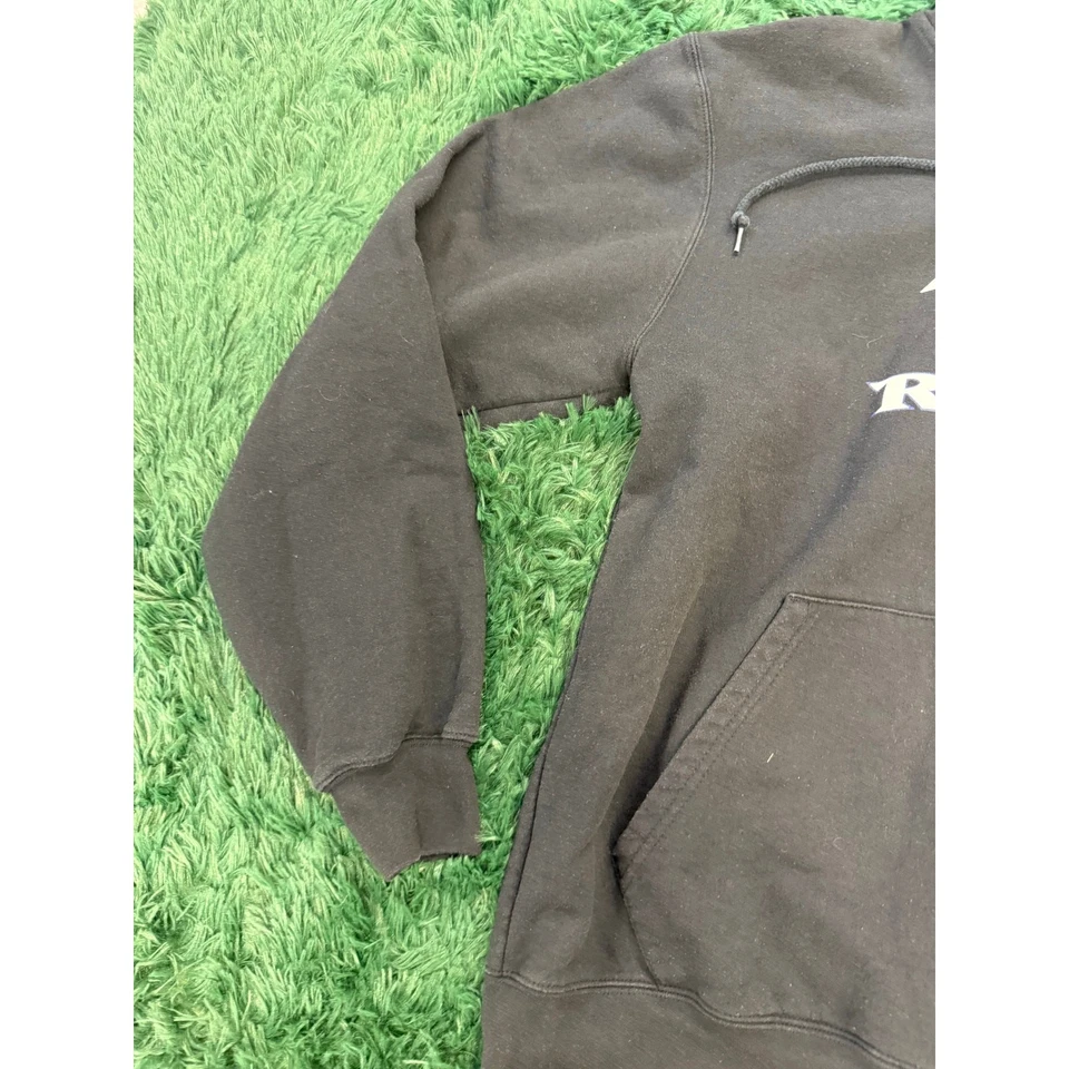 Sudadera con Capucha Baltimore Ravens Negra Reebok Talla Mediana Unisex Foto 3 de 4