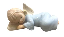 1986 Lefton China Girl Angel Figure Without Halo Christopher Collection #05635