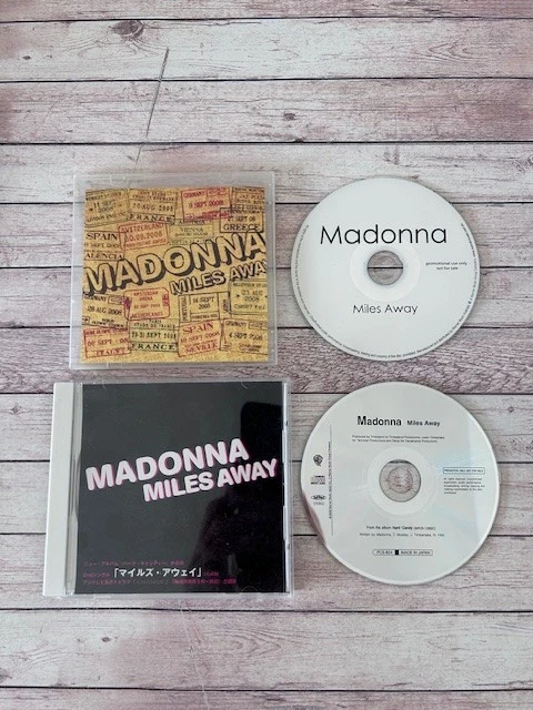 MADONNA -5 MILEY AWAY - GIVE IT  2 ME promo pro cd music HARD CANDY ray of light - Immagine 2 di 4