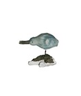 Vintage Resin Sandpiper Bird On Driftwood Cabin Cottage Nautical Decoration — photo 7