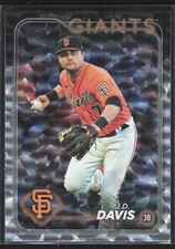 2024 Topps #64 J.D. Davis Silver Foilboard San Francisco Giants