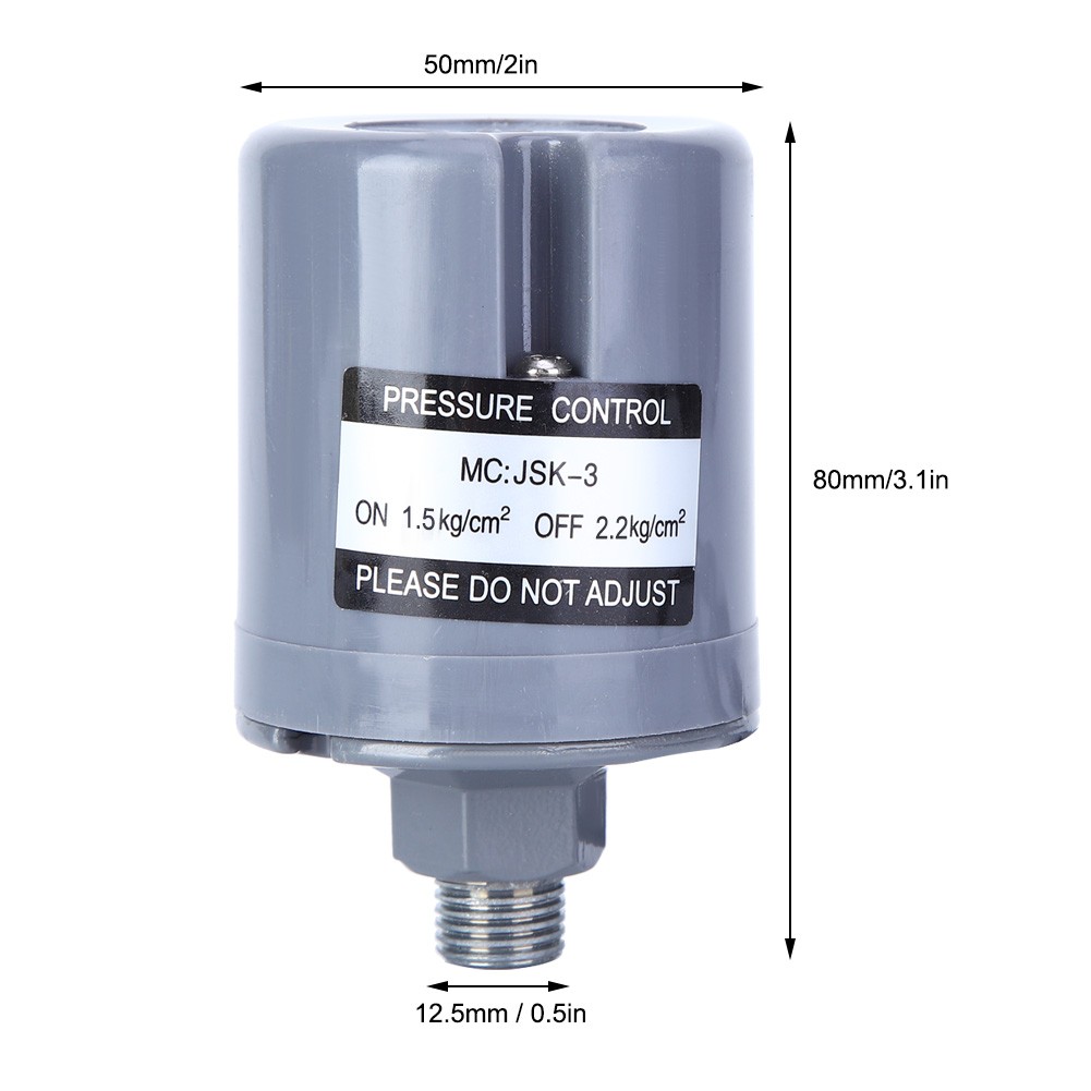 Water Pressure Switch Electronic Controller For Automatic Booster Pump Industria
