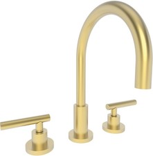 Newport Brass 990L/06 East Linear Double Handle Widespread Lavatory Faucet with