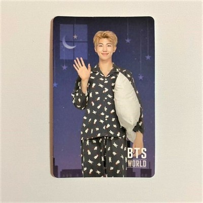 BTS WORLD OST Soundtrack ALBUM Official Coupon pillow Photocard