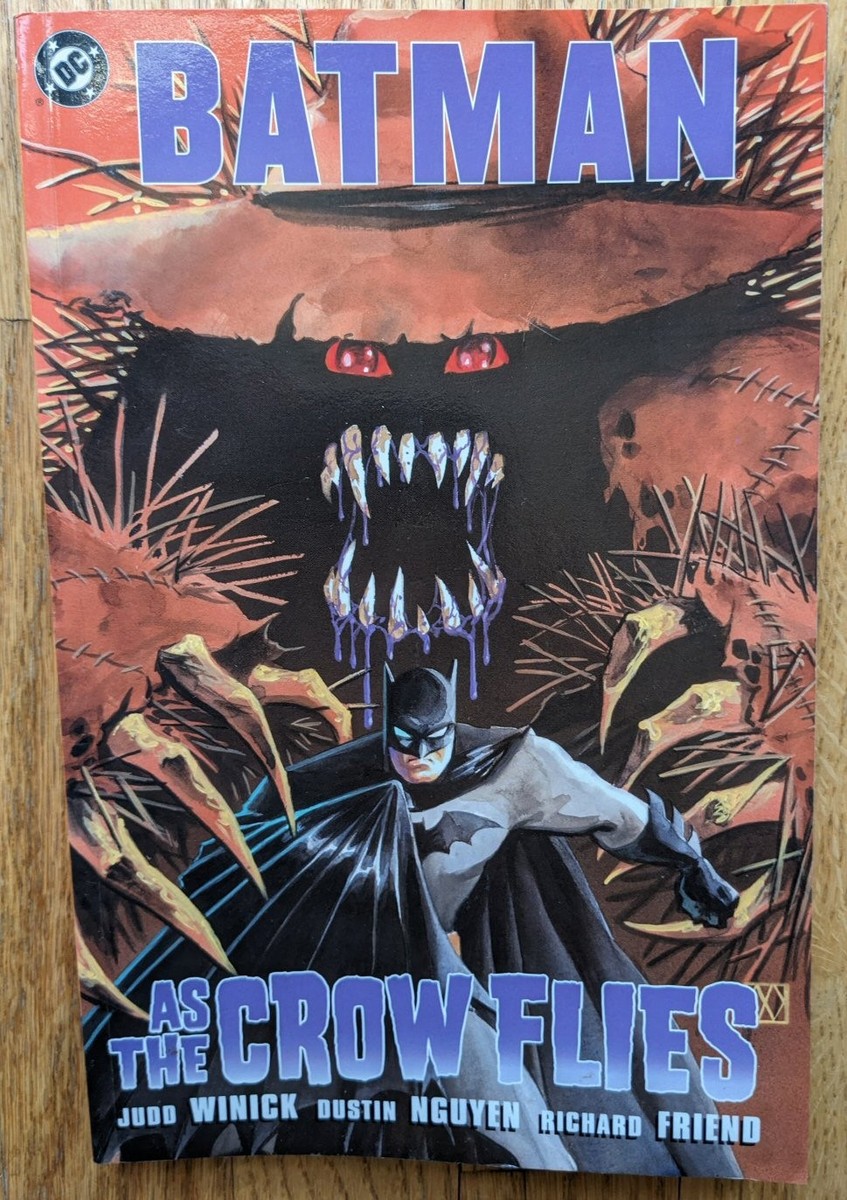 Batman: As The Crow Flies TPB Paperback Scarecrow 1st Print OOP