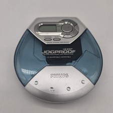 Philips Jogproof Portable CD Player 45 ESP Blue Model AX5111/17