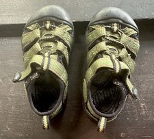 KEEN Newport H2 Unisex Kids Strappy Closed-Toe Sandals US 6 Green/Black