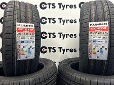 Image of 4 X 215/55R16 Kumho Ecsta HS52 97W XL  *A* WET GRIP  *VERY CHEAP* 215 55 16