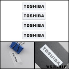 TOSHIBA waterproof Sticker logo badge 39mm 1.53" X13mm 0.51" 