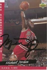 1993 Upper Deck Michael Jordan Autographed Card number 237