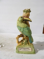 Lionstone Emarld Toucanet Tropical Bird Miniature Size Decanter