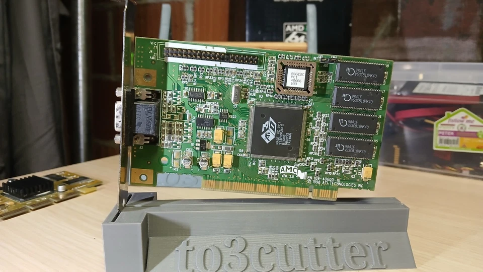 VGA ATI 3D Rage IIC / 2C PCI Graphics Card (109-40600-10), Tested & Works GREAT - Image 2 of 4