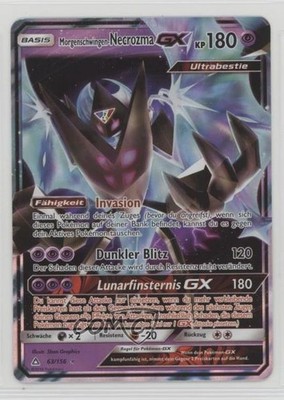 Dawn Wings Necrozma GX German Pokémon Sun & Moon Ultra Prism #63
