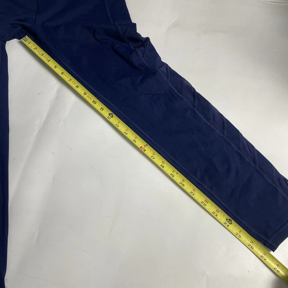 Leggings deportivos Victoria's Secret para mujer azules tiro medio knockout talla grande Foto 4 de 4