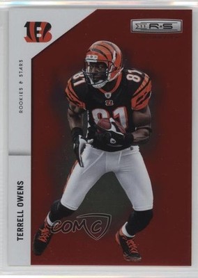 2011 Panini Rookies & Stars Longevity Ruby 55/150 Terrell Owens #33 HOF 0c6